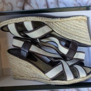 Ralph Lauren Espadrille Sandals Size 10B